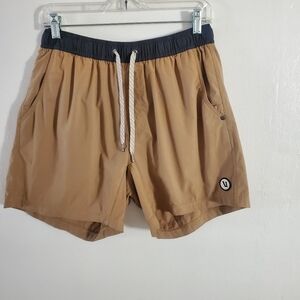 Vuori Kore Short Lined 5" Small Charcoal/mustard